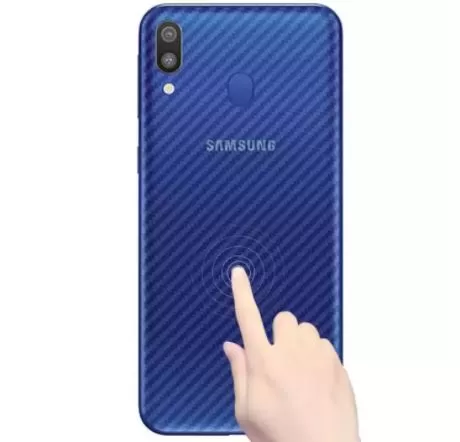 Clear Slim Transparent Carbon Fiber Film For Samsung Galaxy - image 3