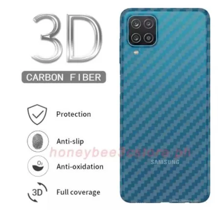 Clear Slim Transparent Carbon Fiber Film For Samsung Galaxy