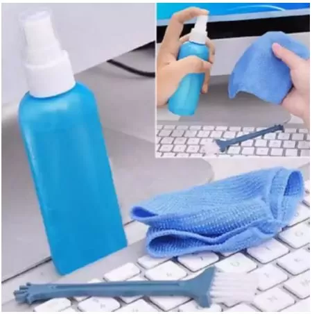 Laptop Cleaning Kit 3 in 1 with Cloth Brush blower and spray - image 5