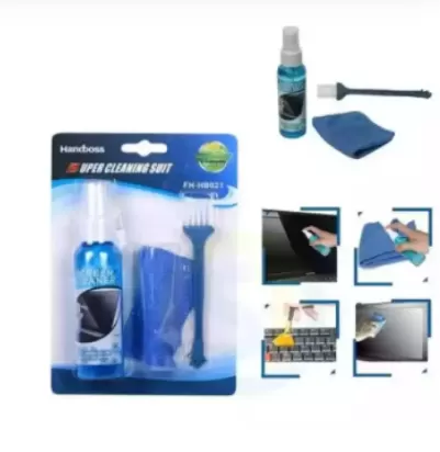 NEW 3 in 1 Laptop Cleaning Kit with Cloth Brush blower and s - image 3