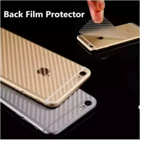 Perfect for iphone XS max Carbon Fiber Transparent Film Mobi - image 5