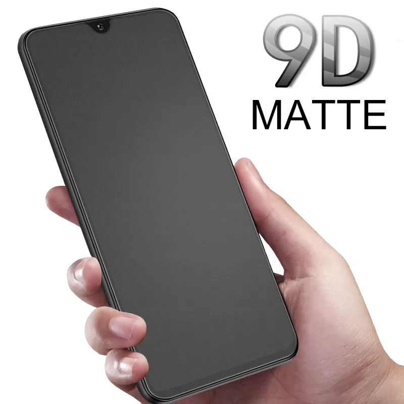 Realme C25 Matte Tempered glass Full glue Screen Protector A - image 2