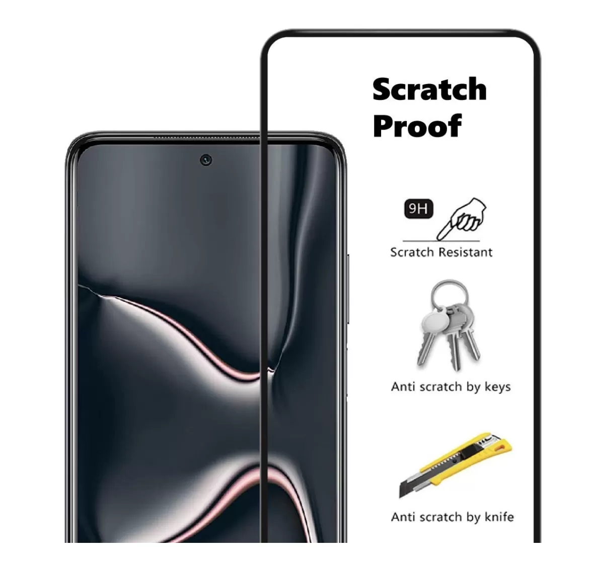 Samsung galaxy A03s Super D Tempered Glass Screen Protector