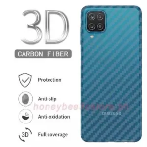 Clear Slim Transparent Carbon Fiber Film For Samsung Galaxy