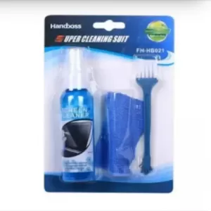 NEW 3 in 1 Laptop Cleaning Kit with Cloth Brush blower and s