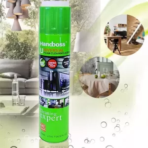 New Handboss Universal Foam Cleaner with brush Leather Fabri