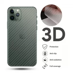 Perfect iphone 11 pro Carbon Fiber Transparent Film Mobile P