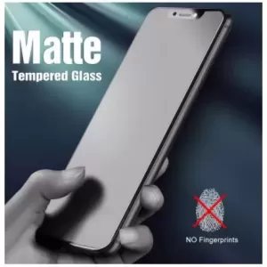 Redmi 9T Anti fingerprint Full Matte Shockproof Tempered Gla
