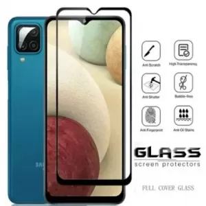 Samsung A12 / M12 Screen Protector Full Glue 9D Tempered Gla