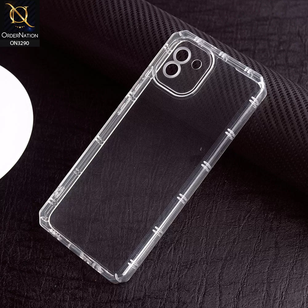 Xiaomi Poco C31 Luxury Transparent Airbag Bumper Case Crysta - image 2