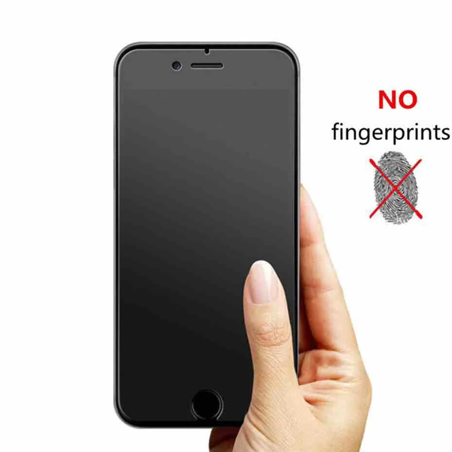 9H 9D Matte Frosted Full Cover AG Tempered Glass Screen Prot