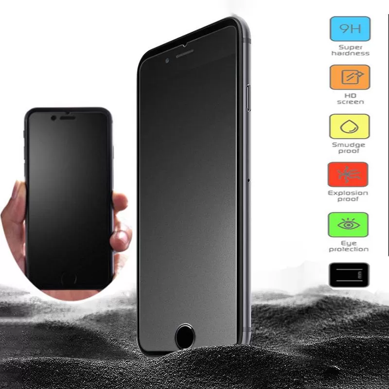 9H 9D Matte Frosted Full Cover AG Tempered Glass Screen Prot - image 3