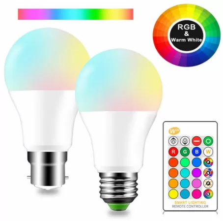 9W B22 9W B22 16 Color Changing B22 RGB LED Magic Light Bulb - image 2