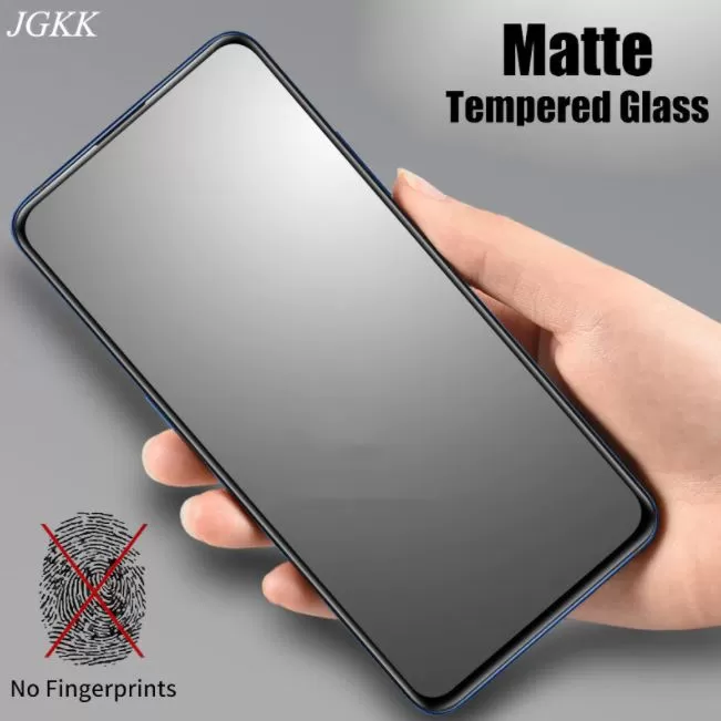 A22 5G Full Glue Anti-Fingerprint Matte Tempered Glass for S - image 2