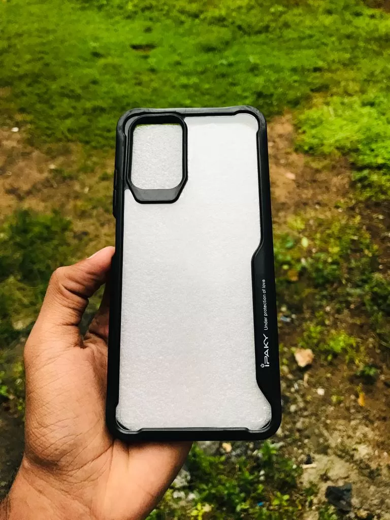 Black iPaky Redmi Note 10 Case Shock-Proof Super Design Armo - image 3
