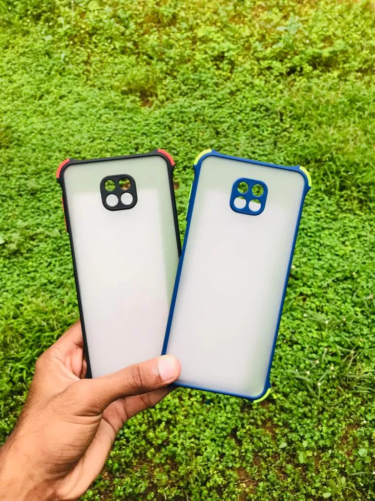 Blue Redmi Note 9 Pro / Note 9s Gingle Bumper Camera Protect