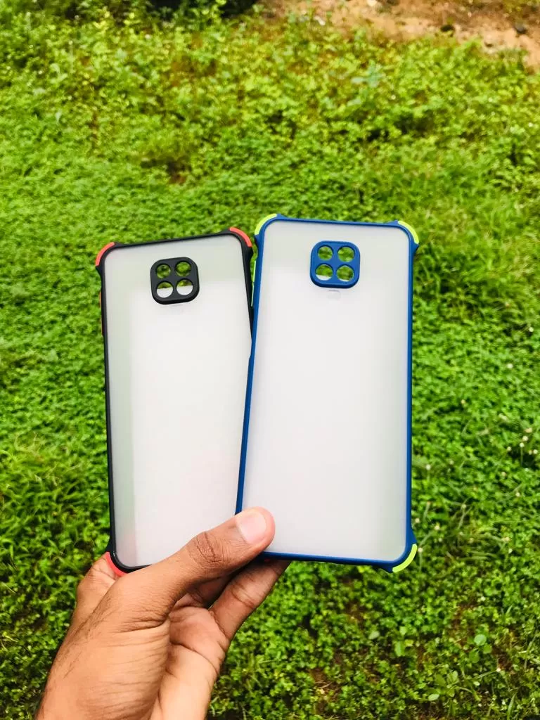 Blue Redmi Note 9 Pro / Note 9s Gingle Bumper Camera Protect - image 4
