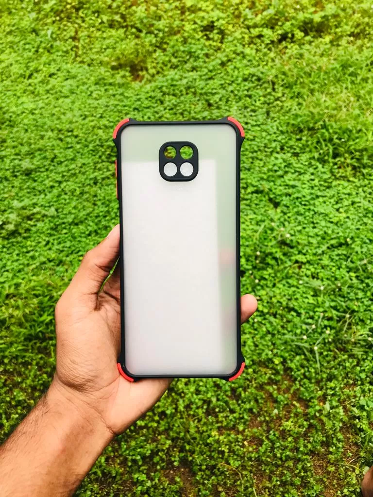 Blue Redmi Note 9 Pro / Note 9s Gingle Bumper Camera Protect - image 5
