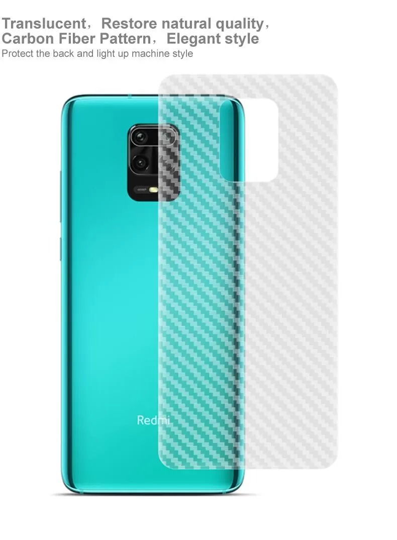 Clear Clear Slim Transparent Carbon Fiber Film For Mi Redmi