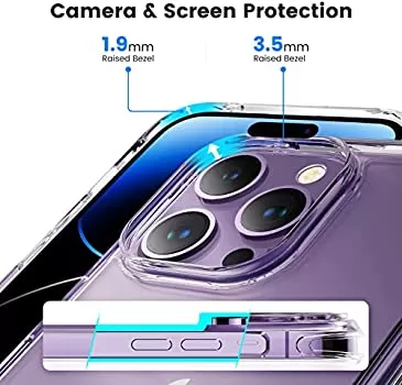 Clear Luxury Transparent Airbag Bumper Case For Apple iPhone - image 4