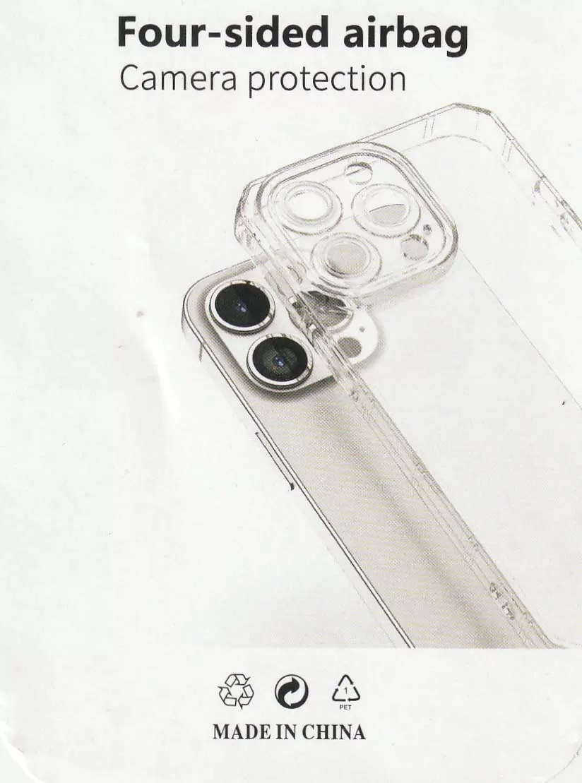 Clear Luxury Transparent Airbag Bumper Case For Apple iPhone - image 5