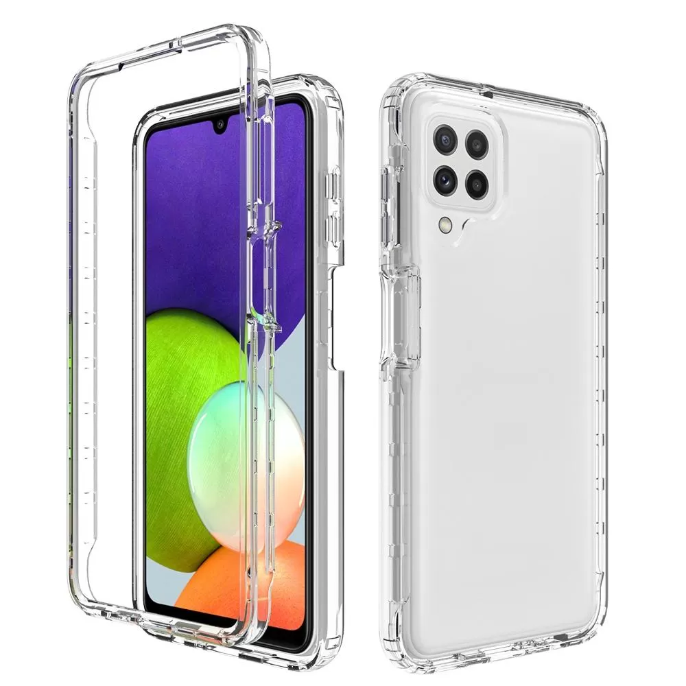 Clear Samsung Galaxy A22 4G Shockproof Case - Camera Protect - image 2