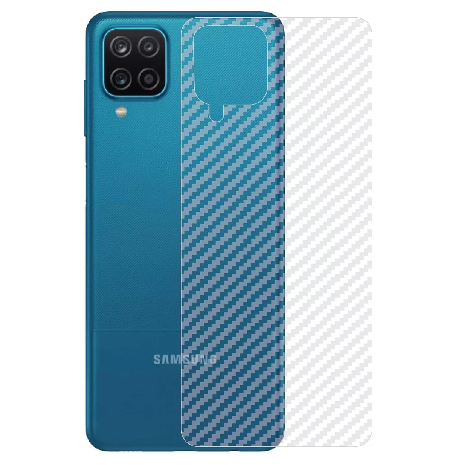 Clear Slim Transparent Carbon Fiber Film For Samsung Galaxy - image 2