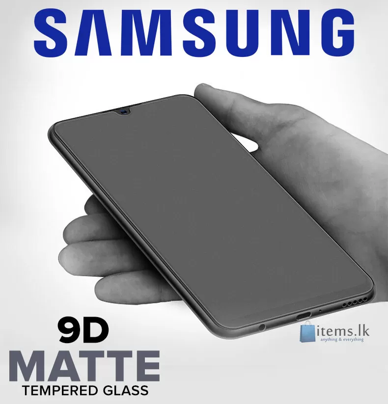 Full Glue Anti-Fingerprint Matte Tempered Glass for Samsung