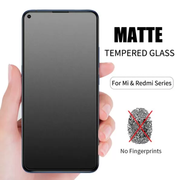 Full Glue Anti-Fingerprint Matte Tempered Glass for Xiaomi M - image 3