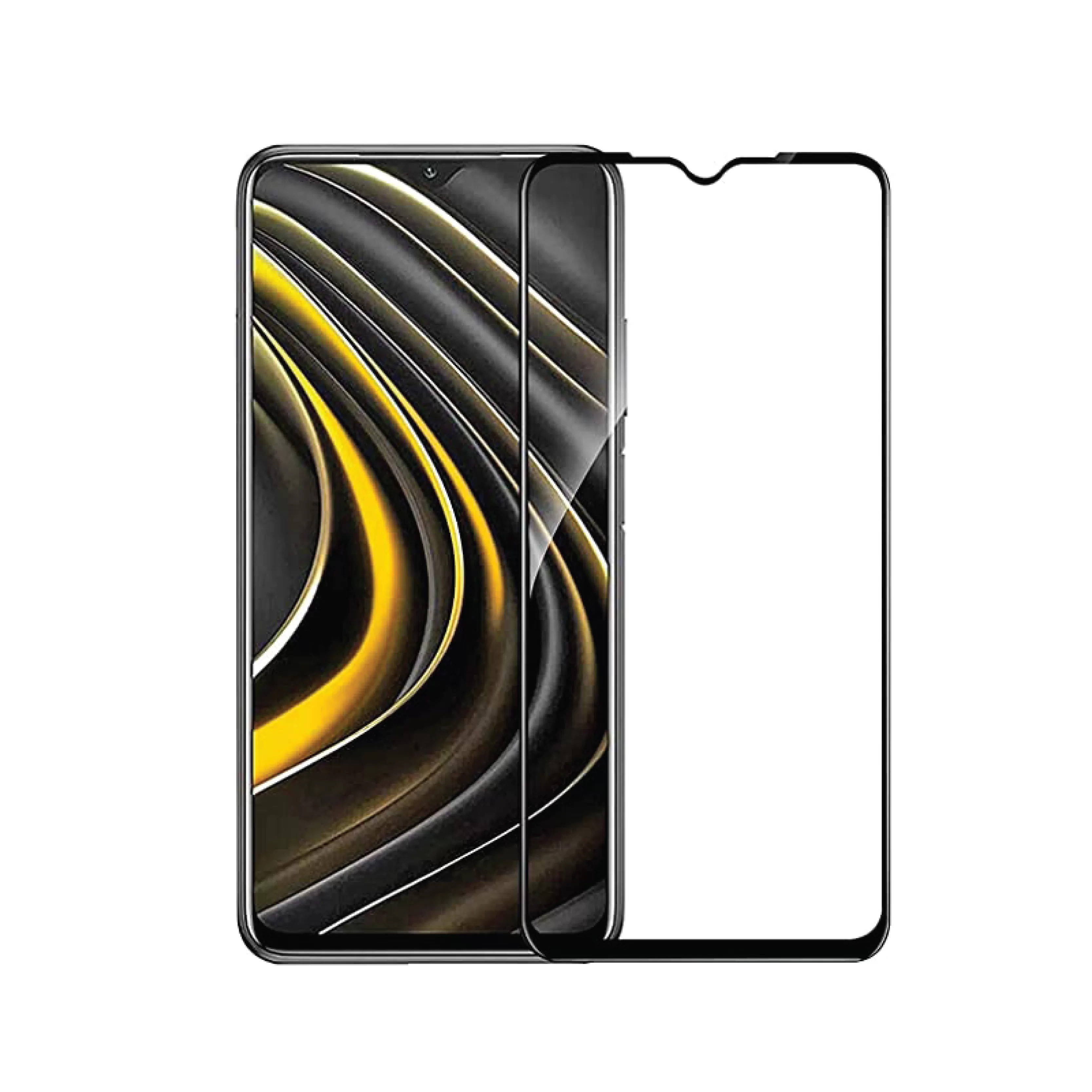 Genuine Poco M3 Branded High Quality Screen Protector Full G - image 4