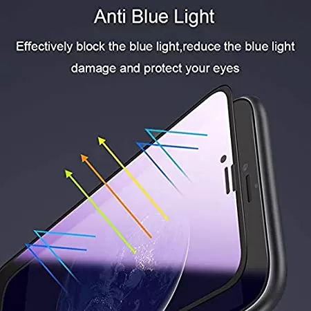 Huawei Nova 7i Anti-Blue Ray Light Matte Tempered Glass Blue - image 3