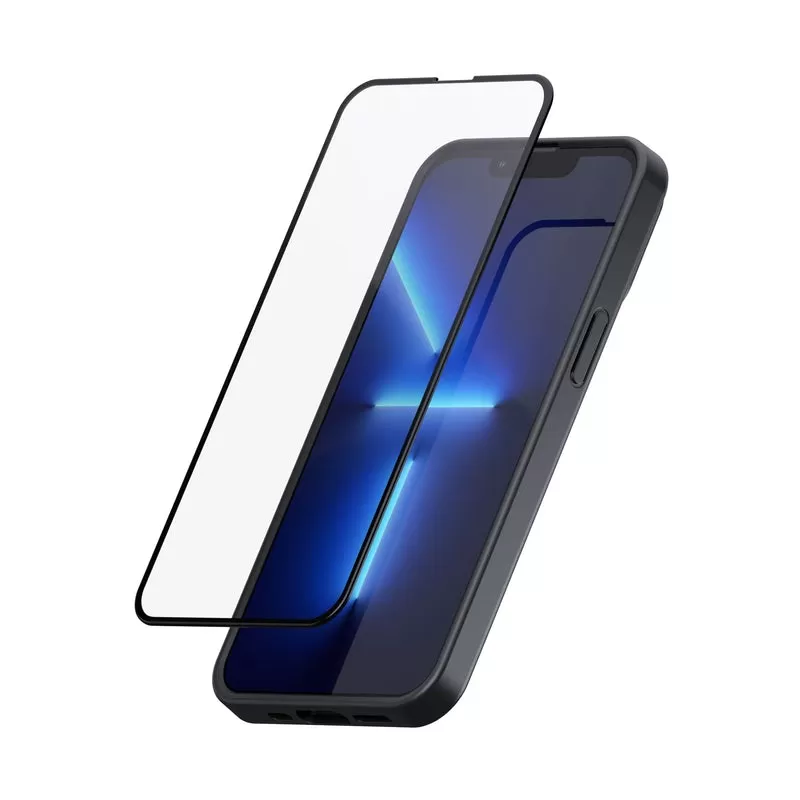 iPhone 14 Full Glue Full Screen Anti-Scratch Tempered Glass - image 2