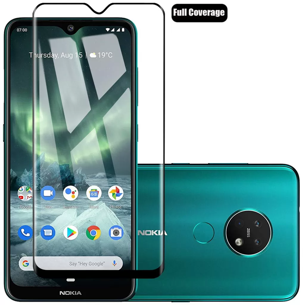 Nokia 6.2 / 7.2 Full Glue Tempered Glass Screen Protector - - image 4