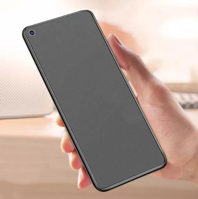 OPPO A15/ A15s Full Glue Anti-Fingerprint Matte Tempered Gla