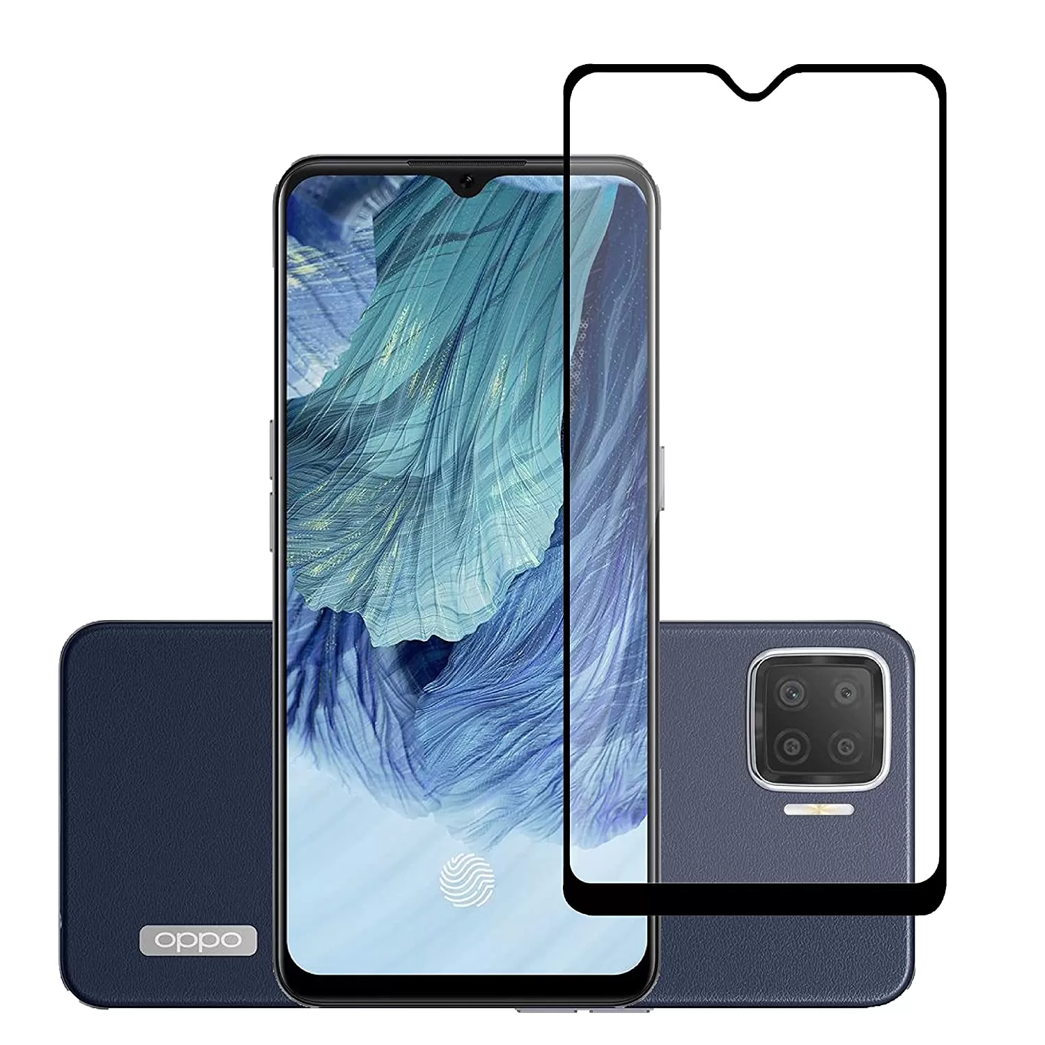 OPPO A15s Tempered Glass Screen Protectors Protective Guard - image 2