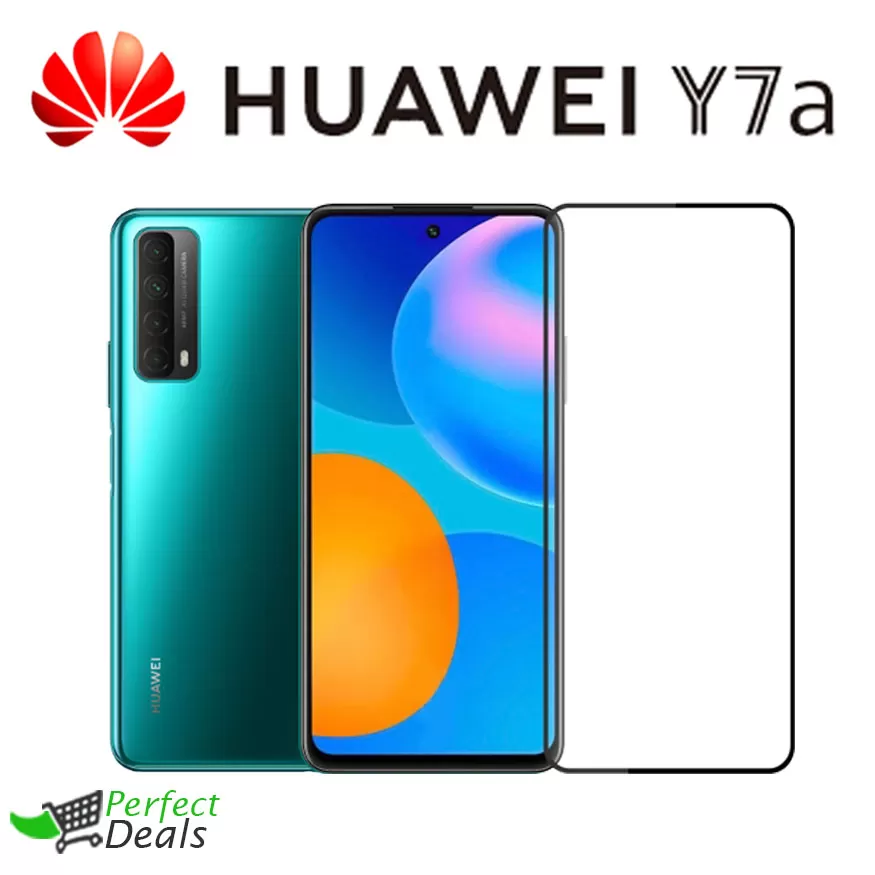 Y7a Screen Protector Full Glue 9D Tempered Glass - image 2