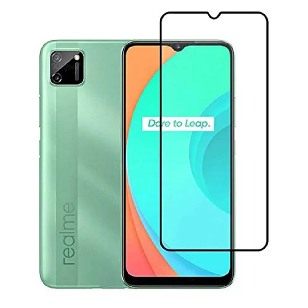 Realme C20 Tempered Glass Screen Protectors Protective Guard - image 2