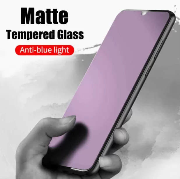 Realme C35 Blueray Matte Frosted Full Tempered Glass Anti-Fi