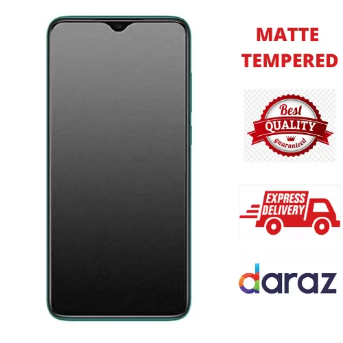 Redmi Note 10 5G No Fingerprint Matte Tempered Glass Screen - image 1