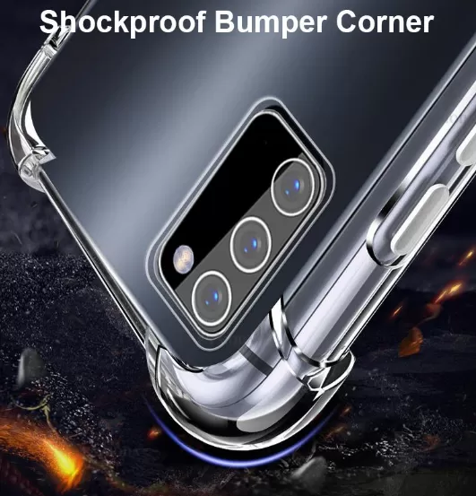 Samsung A12 / M12 Samsung Galaxy Shockproof Transparent Bump - image 3
