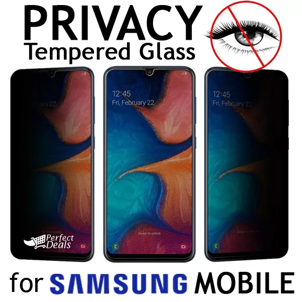 Samsung Galaxy A22 5G Privacy Anti-Spy Tempered Glass Screen