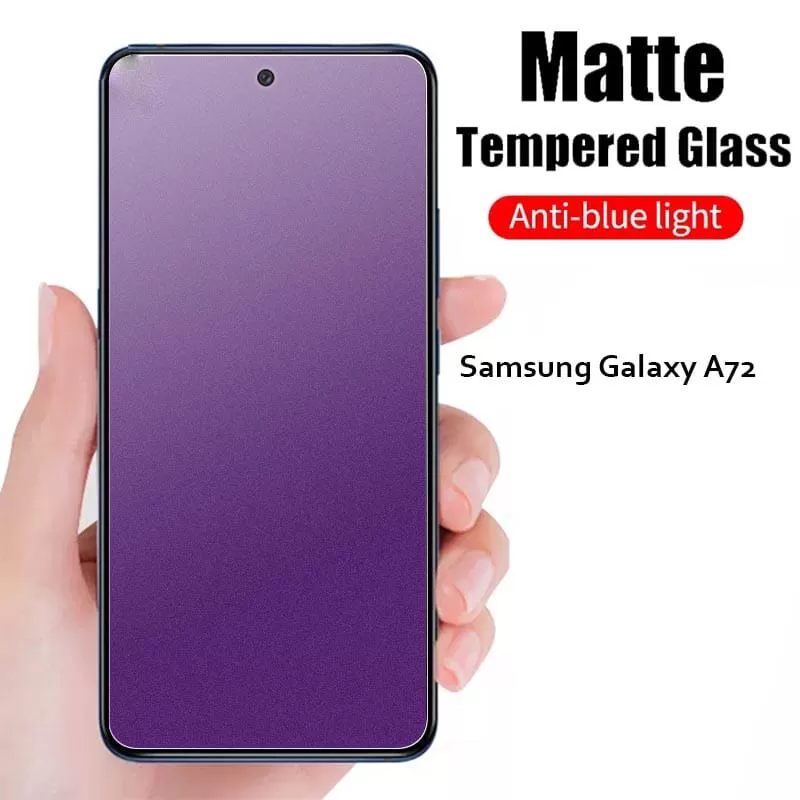 Samsung Galaxy A72 Blueray Matte Frosted Full Tempered Glass
