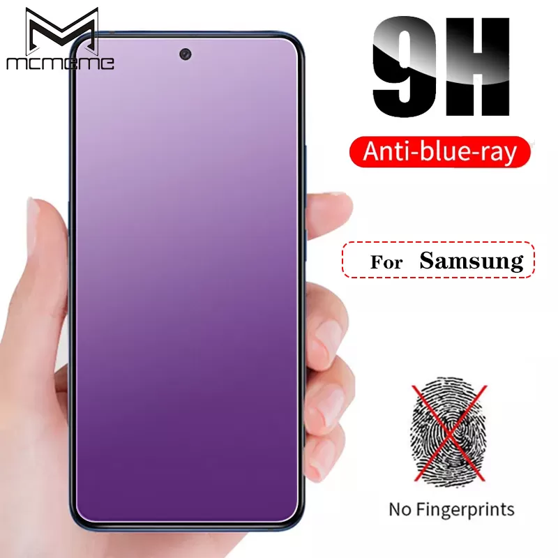 Samsung Galaxy A73 5G Matte Anti Blue Ray 9H Tempered Glass - image 1