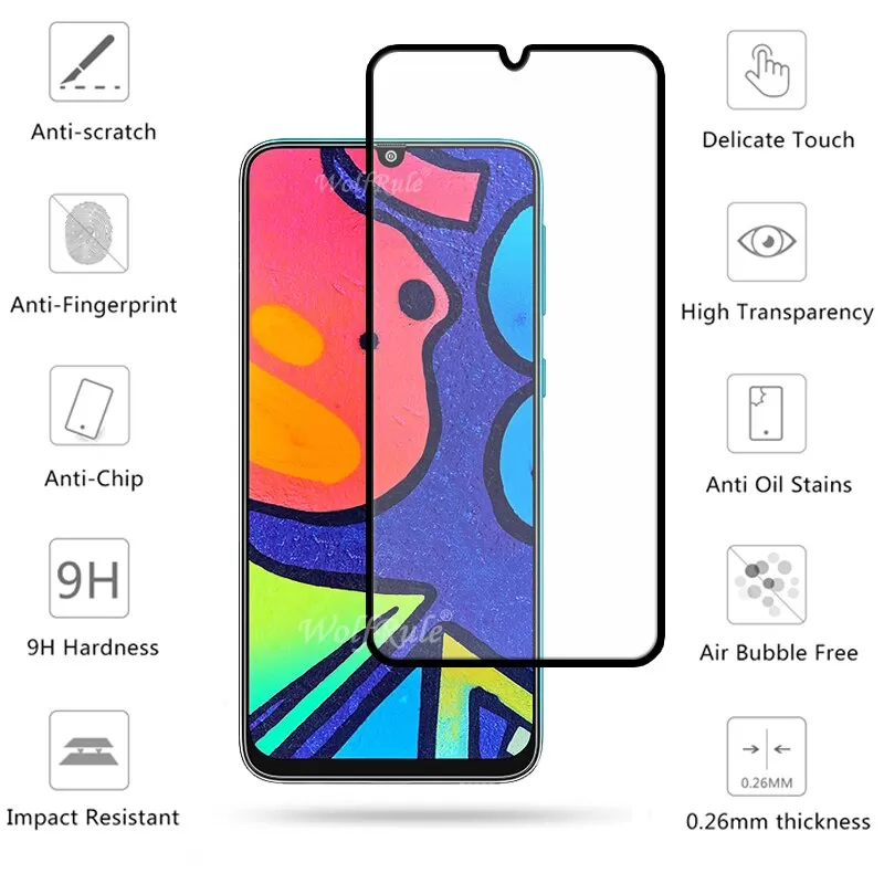 Samsung Galaxy F41 Tempered Glass Screen Protector - image 1