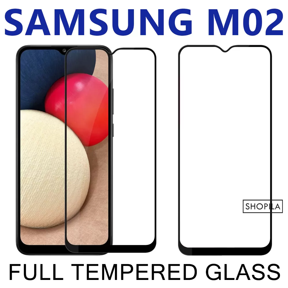 Samsung Galaxy M02 Tempered Glass Screen Protector