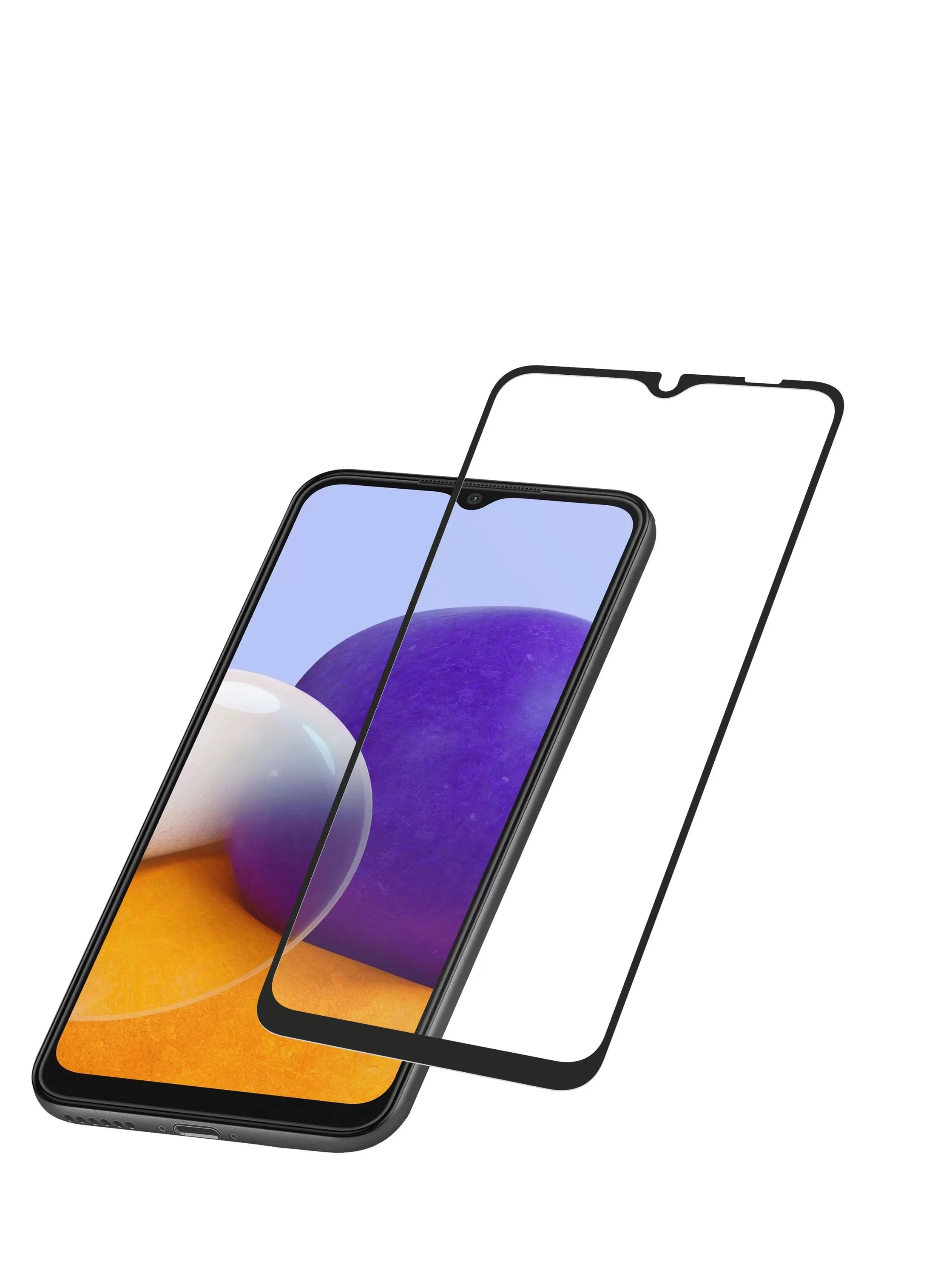 Samsung Galaxy M21 Full Tempered Glass For Samsung Galaxy Sc - image 2