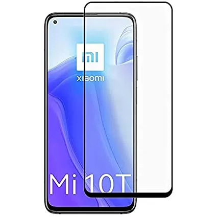 Screen Protector for Redmi 10t Full Glue 9D Tempered Glass f - image 2