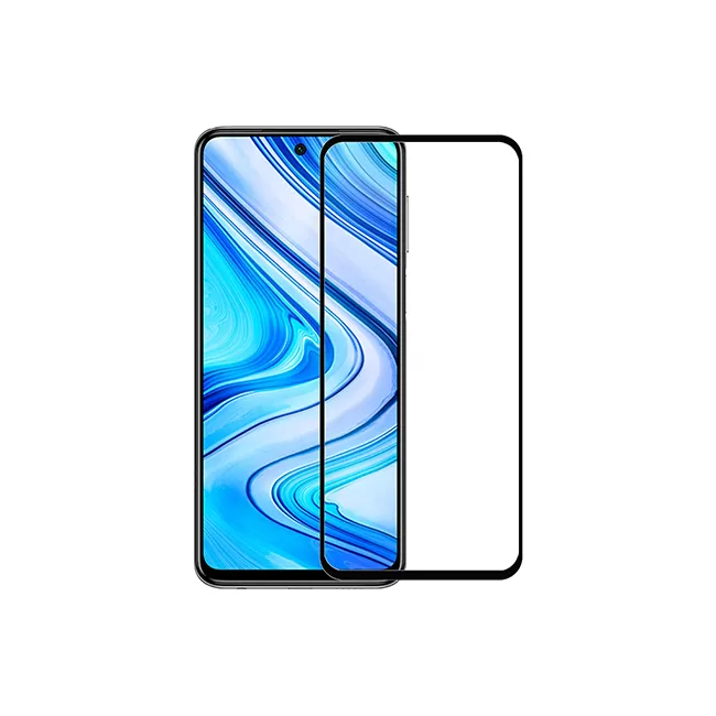Screen Protector for Redmi Note 9 Pro Max Full Glue 9D Tempe - image 2
