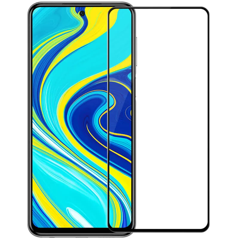 Screen Protector for Redmi Note 9s Full Glue 9D Tempered Gla - image 2