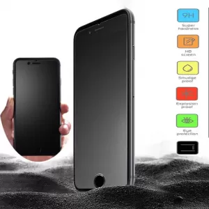 9H 9D Matte Frosted Full Cover AG Tempered Glass Screen Prot